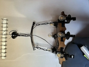 Candelabru rustic 