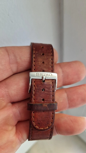 Ceas seiko kinetic sapphire crystal  - imagine 5