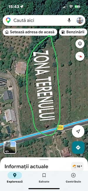 vând teren, 1350 mp, comuna Cotmeana, sat Vârloveni, județul Argeş - imagine 2