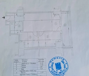 Apartament 3 camere de vanzare - imagine 2