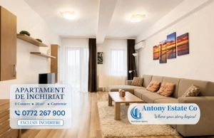 Antony Estate | Chirie 2 Cam Bloc NOU Decomandat - Cantemir