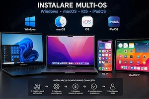 Instalare Windows   MAC OS   ios   ipad os ! 