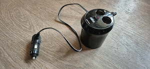 Split 12v si USB pt suport auto pahar