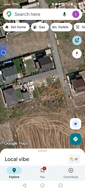 Vând teren intravilan 450 mp Ciorogarla 