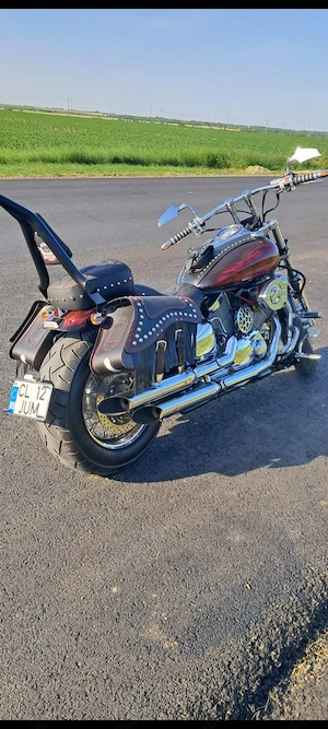 Yamaha Drastar 1100 custom.Nu  Honda   Suzuki  Kavasaki  Cfmoto Harley 18   - imagine 4