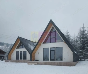 Vila A Frame de vanzare in Valea Doftanei - imagine 2