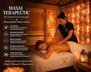 Masaj terapeutic in sauna- salina- barbati, femei