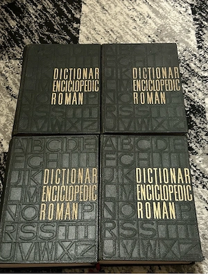 vand dictionar enciclopedic roman 4 volume 