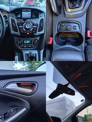 Ford Focus Titanium, 1.6 benzină clasic MPI, clima, Park assist - imagine 8