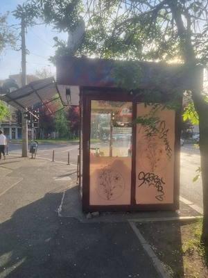 Chioșc de flori de vânzare toate actele la zi 