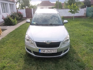 Vând autoturism mic litraj Skoda Roomster 1,2 diesel - imagine 3