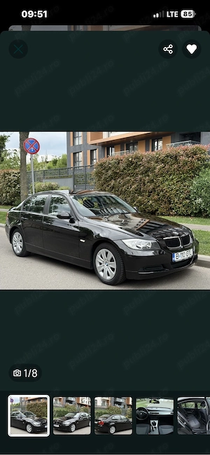 BMW 320i 2006 89000 km reali unic proprietar cumparata de la Bavaria!.