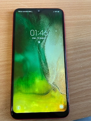 samsung a10 rosu  - imagine 3