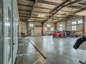 Vanzare depozit hala spatiu industrial SERVICE AUTO cu teren 5.980mp Domnesti - Centura, ILFOV