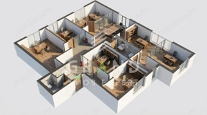 Spațiu birouri 100 mp,ultracentral Cluj-Napoca–Str.Iuliu Maniu | Parter înalt - imagine 2