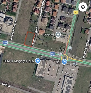 Teren de inchiat cu iesire la 4 benzi - Mosnita 