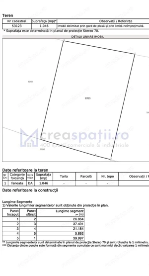 Teren in Statiunea Durau, Ceahlau, 1048mp, str. Stejarului - imagine 5