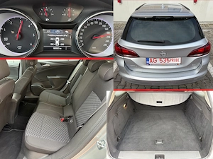 +140CP! Astra K Facelift 05 2017, Navigație mare 9  WIRELESS CarPlay + cameră, LED + Xenon, istoric - imagine 4