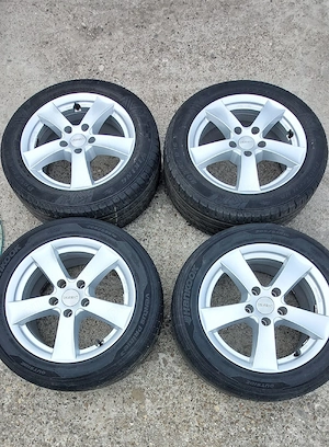 Jante r16 cu anvelope VARĂ 205/55  - imagine 3