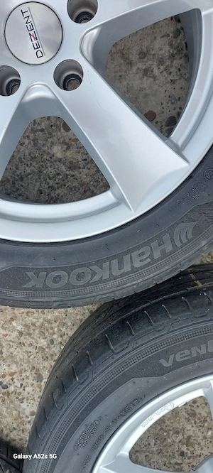 Jante r16 cu anvelope VARĂ 205/55  - imagine 5