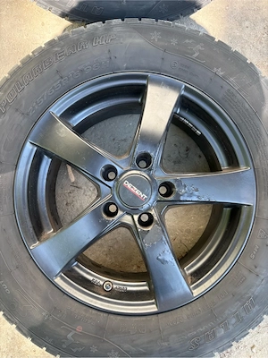 Set roti aliaj nissan renault Duster 5x114,3 R16 Anvelope M+S 215 65 R16 - imagine 2