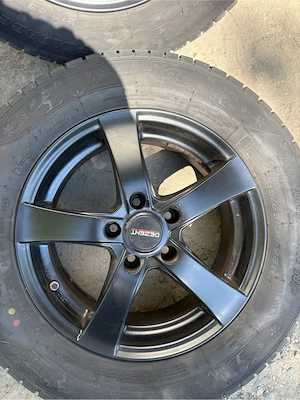 Set roti aliaj nissan renault Duster 5x114,3 R16 Anvelope M+S 215 65 R16