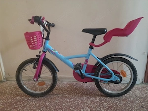 Bicicleta fetita 16" B-Twin Wendy Poney