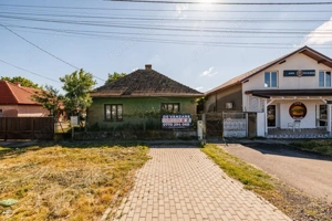 Casa cu teren 1.876 mp, la soseaua principala, vis-a-vis de Profi si Penny, Sag 