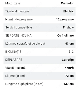 A2000 banda alergare BodyFit  - imagine 2