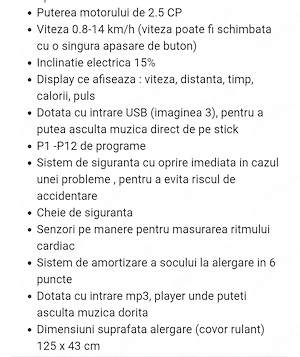 A2000 banda alergare BodyFit  - imagine 4