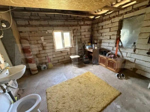 Casa partial renovata, 60mp utili , 6000 mp teren, zona Georocu Mare - imagine 10