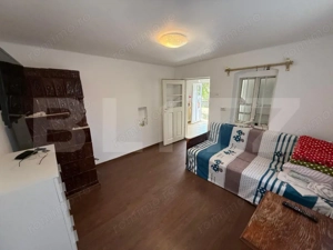 Casa partial renovata, 60mp utili , 6000 mp teren, zona Georocu Mare - imagine 7
