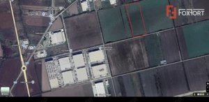 Teren de vanzare zona VGP Park, 23.020 mp, front stradal 58 ml - Ghiroda