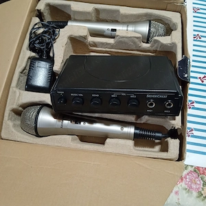 Karaoke set cu fir - microfon