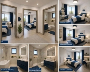 Vila exclusivista individuala 164 mp construiti, 320 mp curte Chiajna - imagine 10
