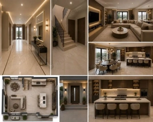 Vila exclusivista individuala 164 mp construiti, 320 mp curte Chiajna - imagine 13