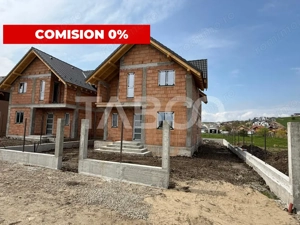 Casa 5 camere 3 bai terasa 22 mp curte libera 262 mp Sura Mare Sibiu
