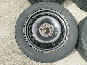 Jante otel FORD 5X108+capace+anvelope IARNA 205 55 16, FORD FOCUS, MONDEO, C MAX, S MAX etc  - imagine 4
