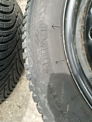 Jante otel FORD 5X108+capace+anvelope IARNA 205 55 16, FORD FOCUS, MONDEO, C MAX, S MAX etc  - imagine 10