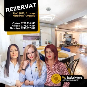 Casă P+1 în Mărăcineni – Zona Argeșelu