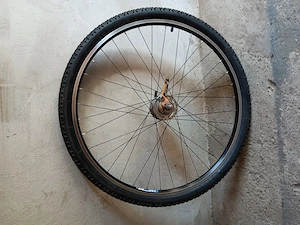 Roata bicicleta cu butuc schimano 7 - 28 de toli.