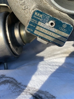 Turbină Turbo KKK BV39 Golf 5 1.9 tdi  BLS 03G253014m - imagine 4