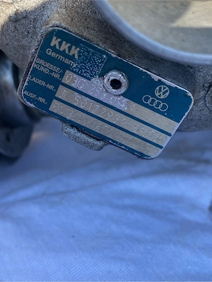  Turbină Turbo KKK BV39 Golf 5 1.9 tdi  BLS 03G253014m - imagine 3