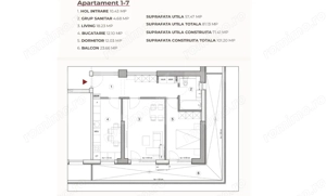 Apartament 2 camere, 81.13 mp, ansamblu 0% Comision Achiziție, Calea Severinului - imagine 2