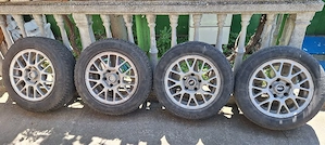 jante bbs r15,model style 5 sh. și o roată de rezerva bmw e46