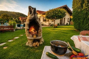 Resort turistic aristocrat, 6.200mp parc privat,teren tenis,piscina,wellness,sala evenimente..si pov - imagine 19