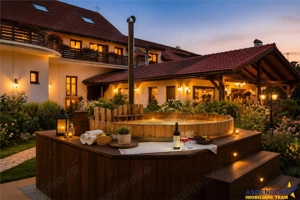 Resort turistic aristocrat, 6.200mp parc privat,teren tenis,piscina,wellness,sala evenimente..si pov - imagine 7