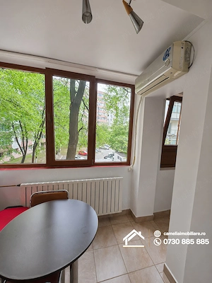 Garsonieră Giurgiului, 2 stații Metrou Eroii Revoluției, mobilată, balcon închis, zonă verde - imagine 5