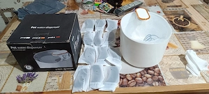 Fântână apă pisici 3L nouă + 6 filtre bonus!