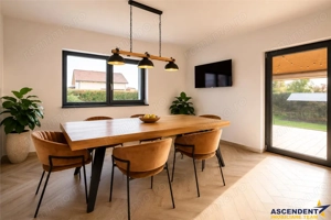 Vila cu atmosfera de resort:smart home, curte spectaculoasa,1.000mp teren, Tarlungeni, Brasov - imagine 9